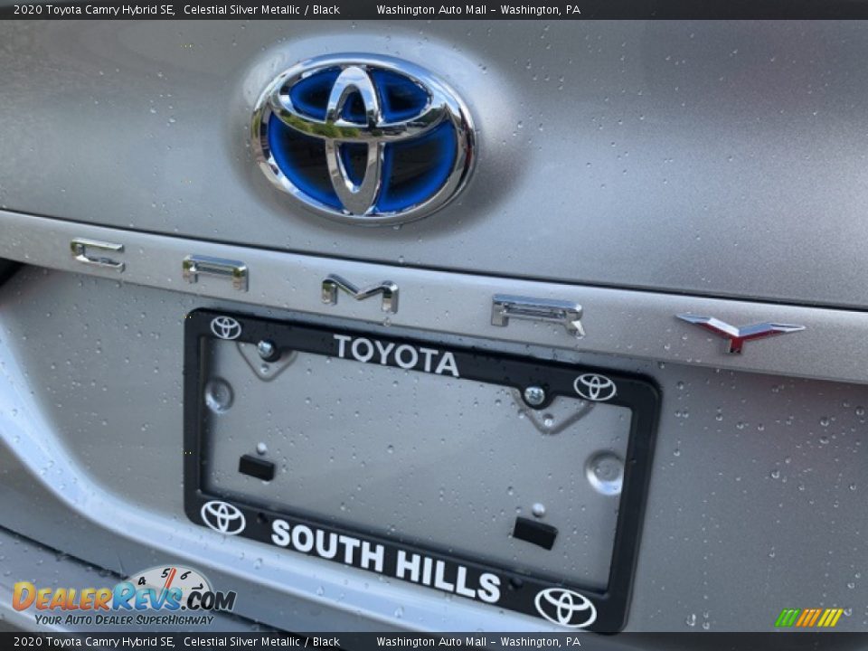 2020 Toyota Camry Hybrid SE Celestial Silver Metallic / Black Photo #24