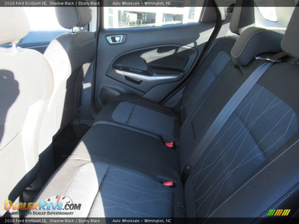 2019 Ford EcoSport SE Shadow Black / Ebony Black Photo #11