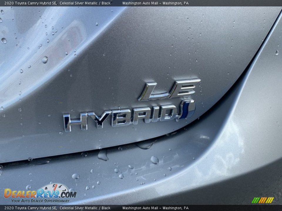 2020 Toyota Camry Hybrid SE Celestial Silver Metallic / Black Photo #25