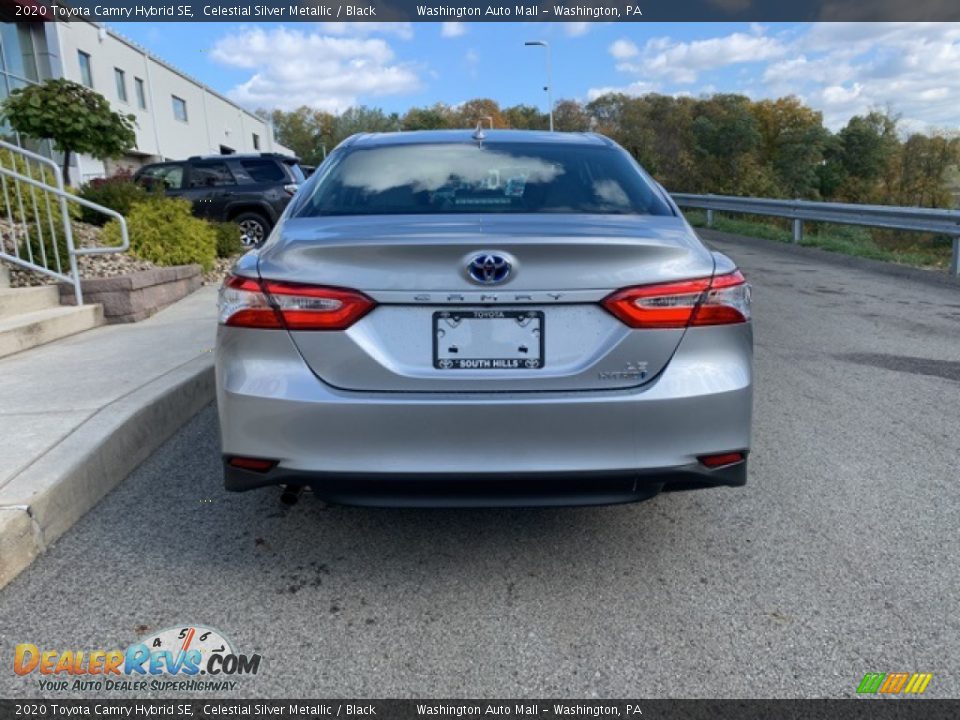 2020 Toyota Camry Hybrid SE Celestial Silver Metallic / Black Photo #26