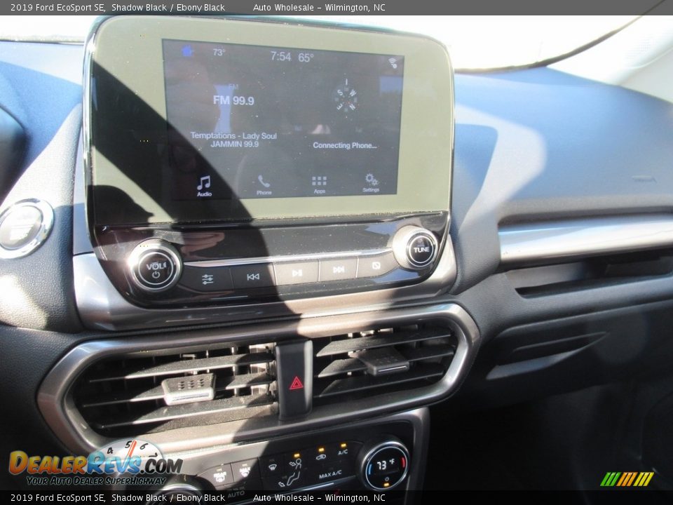 2019 Ford EcoSport SE Shadow Black / Ebony Black Photo #18