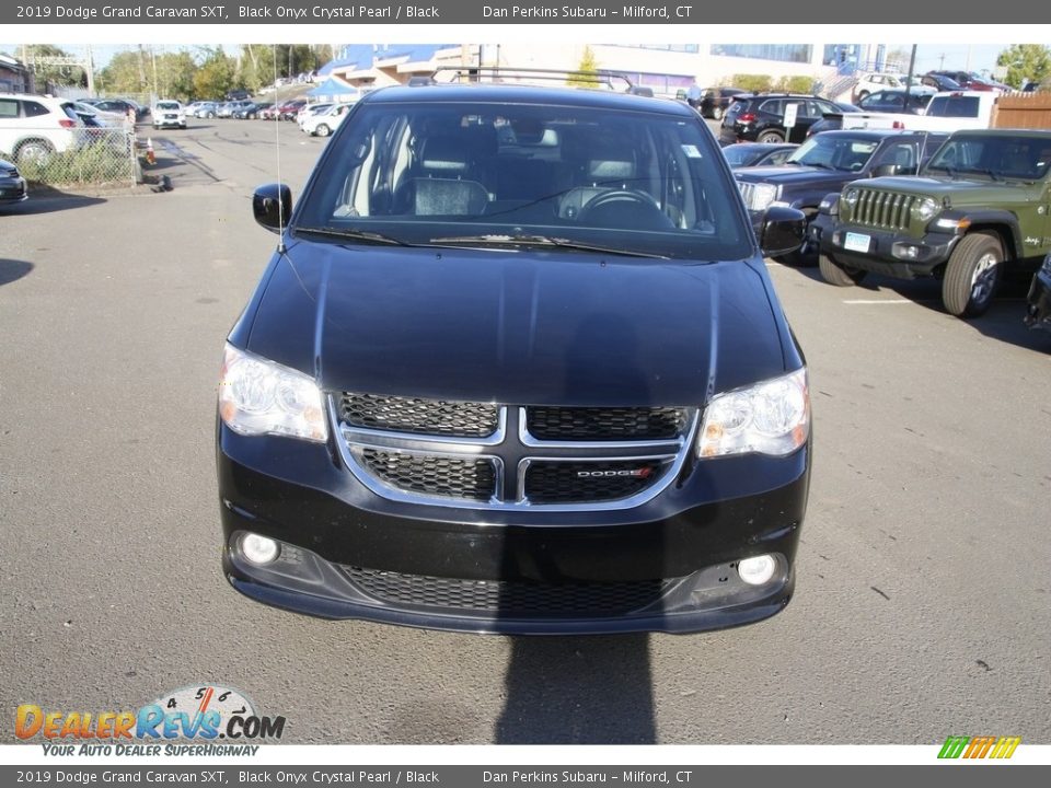 2019 Dodge Grand Caravan SXT Black Onyx Crystal Pearl / Black Photo #2