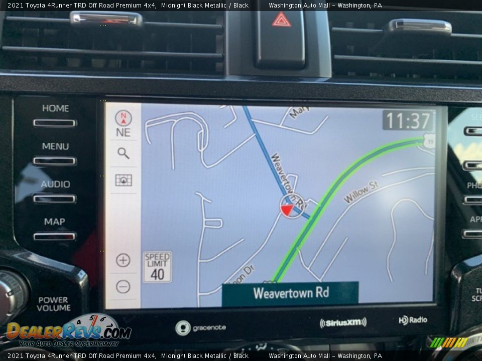 Navigation of 2021 Toyota 4Runner TRD Off Road Premium 4x4 Photo #4