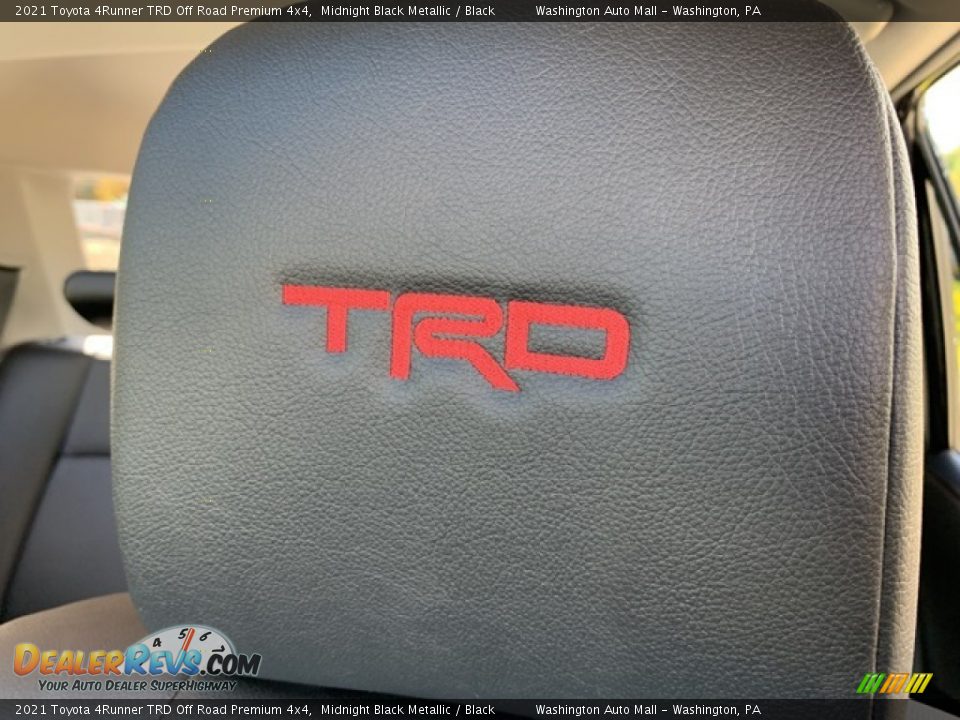 2021 Toyota 4Runner TRD Off Road Premium 4x4 Midnight Black Metallic / Black Photo #23