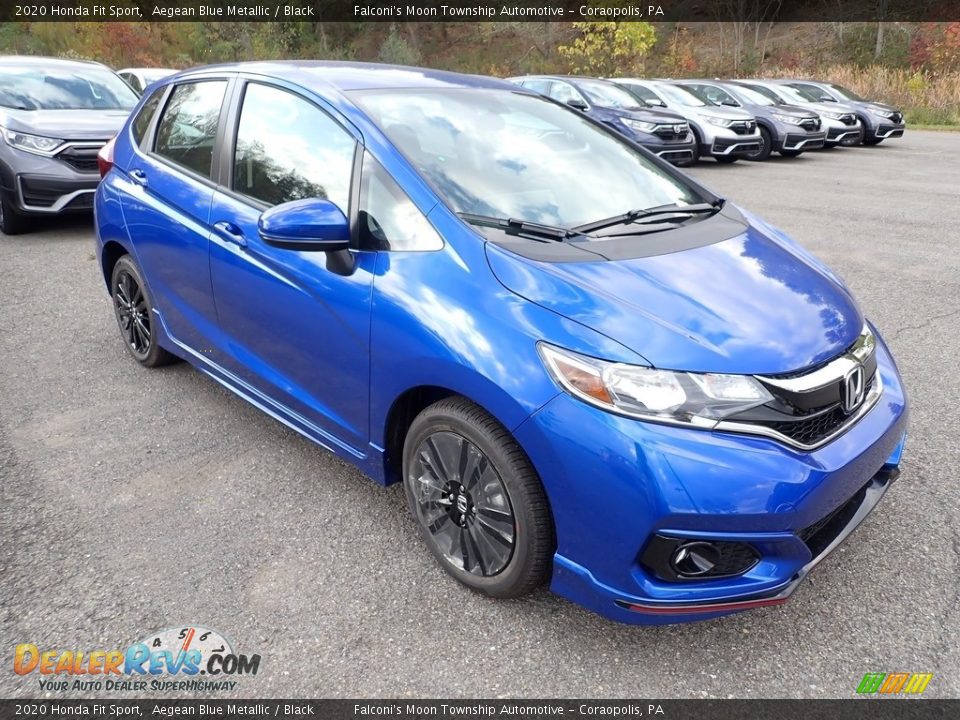 Front 3/4 View of 2020 Honda Fit Sport Photo #7