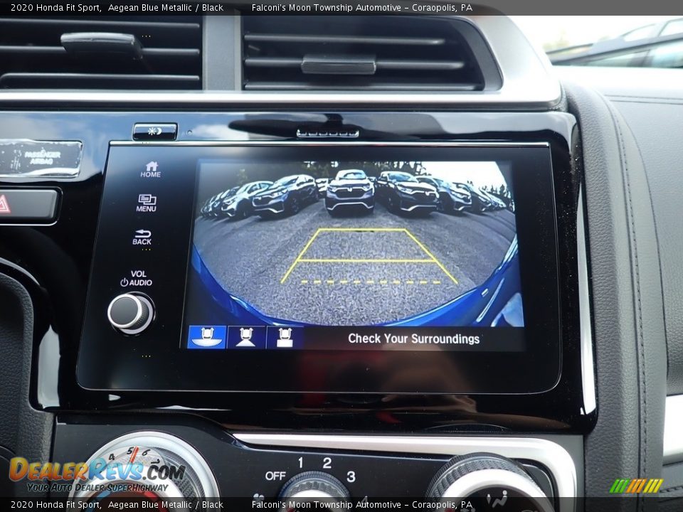 2020 Honda Fit Sport Aegean Blue Metallic / Black Photo #15