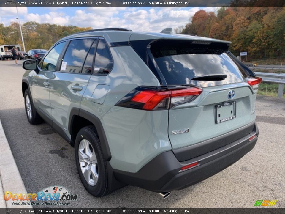 2021 Toyota RAV4 XLE AWD Hybrid Lunar Rock / Light Gray Photo #2