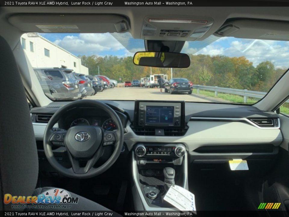 2021 Toyota RAV4 XLE AWD Hybrid Lunar Rock / Light Gray Photo #3