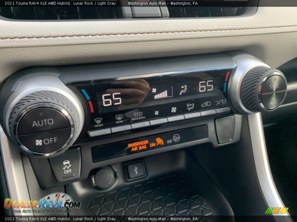 2021 Toyota RAV4 XLE AWD Hybrid Lunar Rock / Light Gray Photo #6