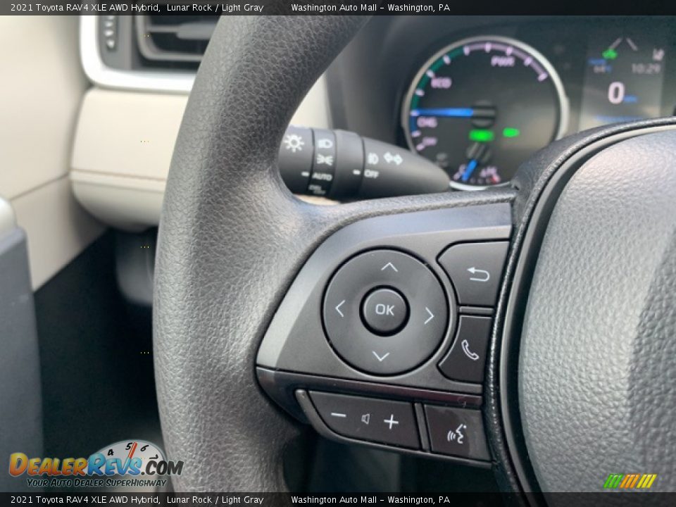 2021 Toyota RAV4 XLE AWD Hybrid Lunar Rock / Light Gray Photo #9