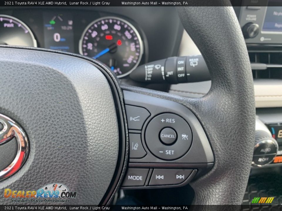 2021 Toyota RAV4 XLE AWD Hybrid Lunar Rock / Light Gray Photo #10