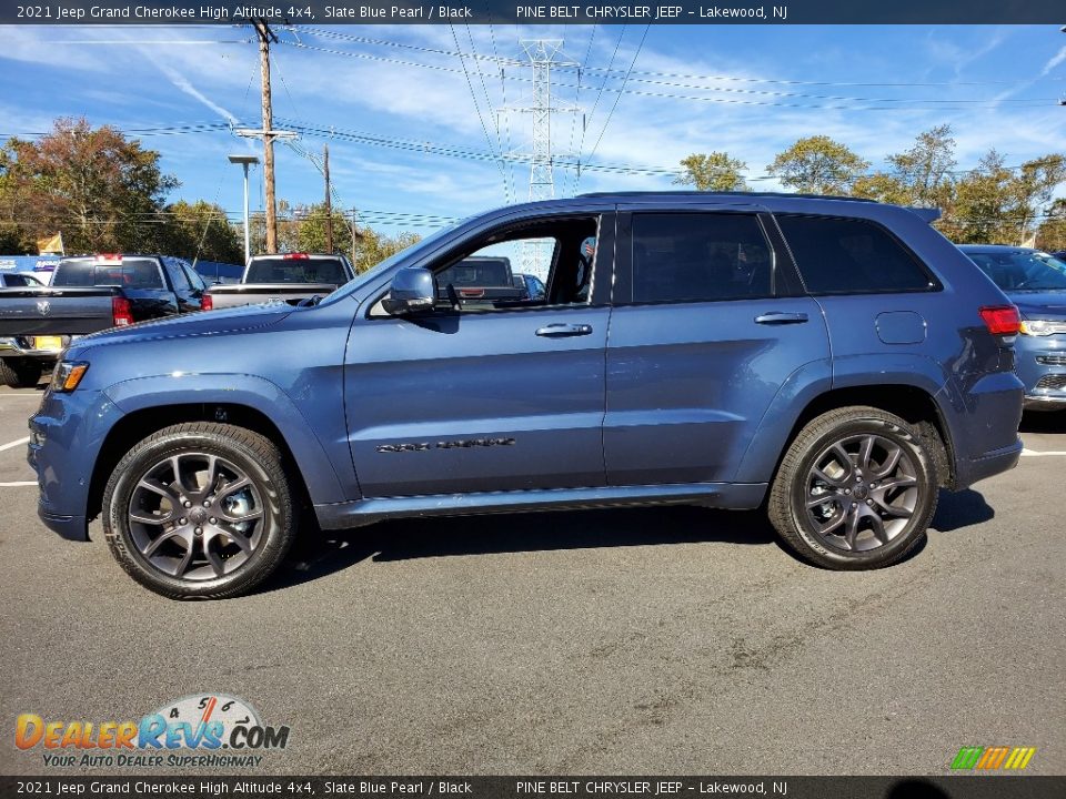 Slate Blue Pearl 2021 Jeep Grand Cherokee High Altitude 4x4 Photo #4