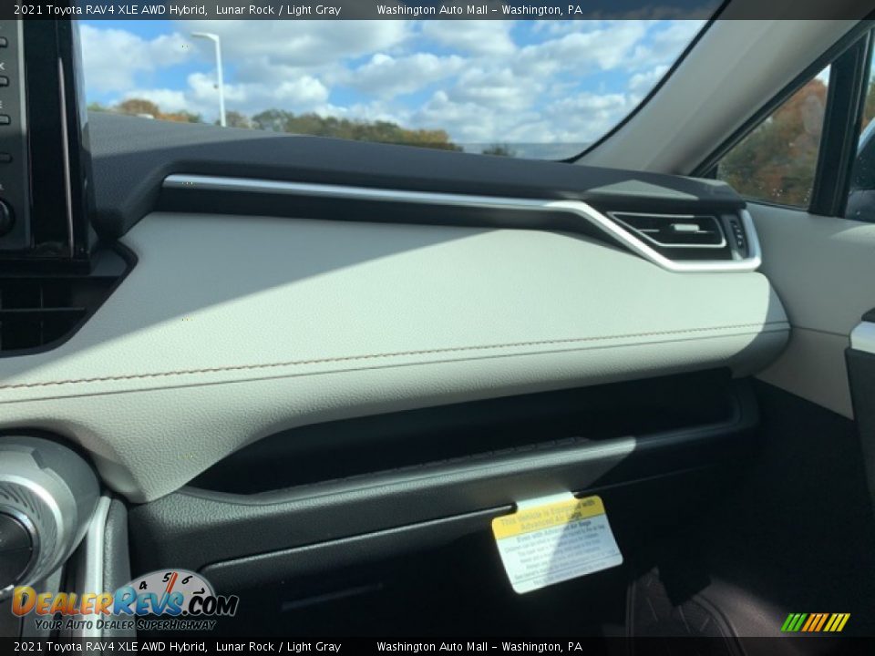 2021 Toyota RAV4 XLE AWD Hybrid Lunar Rock / Light Gray Photo #14