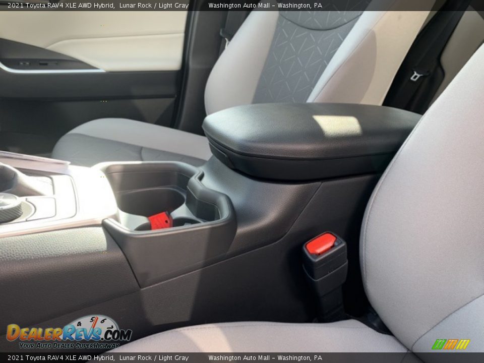 2021 Toyota RAV4 XLE AWD Hybrid Lunar Rock / Light Gray Photo #17