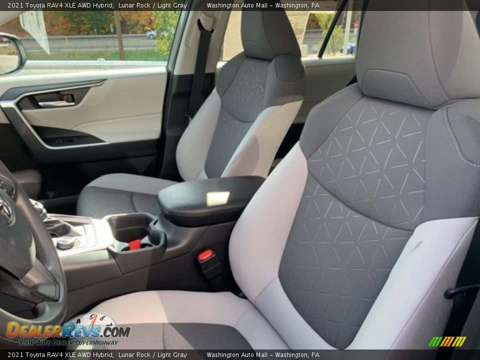 2021 Toyota RAV4 XLE AWD Hybrid Lunar Rock / Light Gray Photo #18
