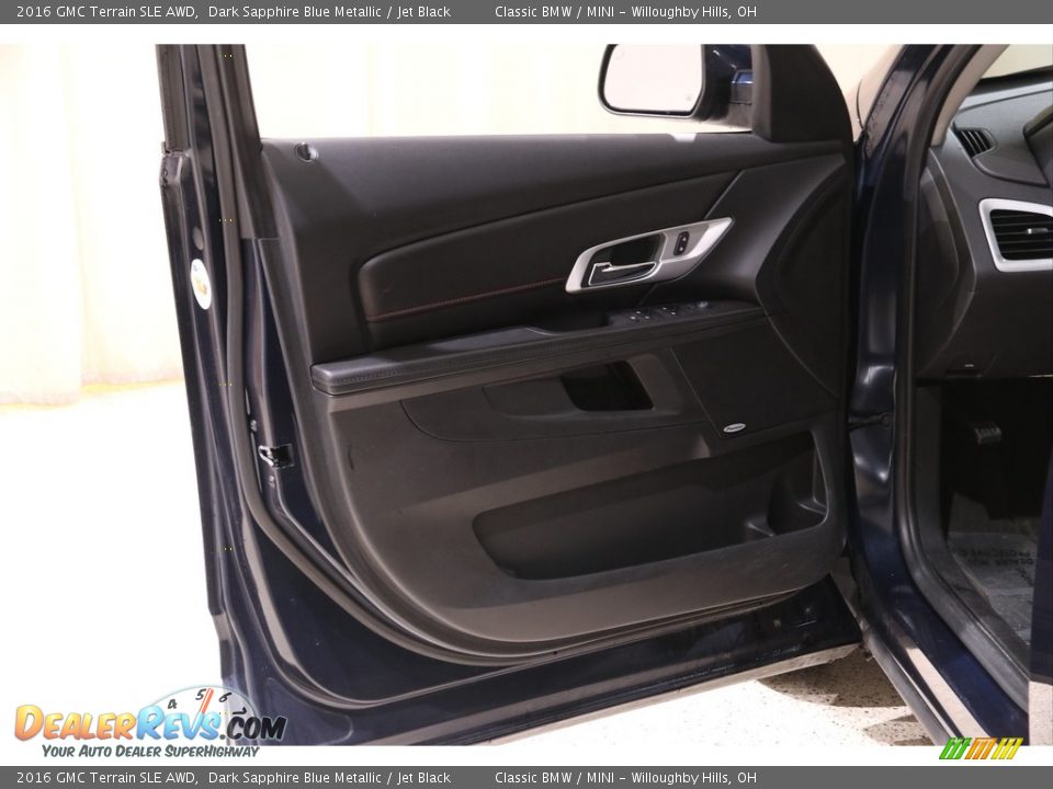 2016 GMC Terrain SLE AWD Dark Sapphire Blue Metallic / Jet Black Photo #4