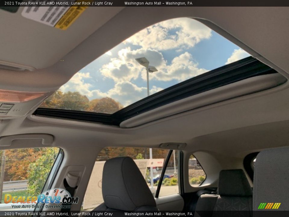 2021 Toyota RAV4 XLE AWD Hybrid Lunar Rock / Light Gray Photo #20