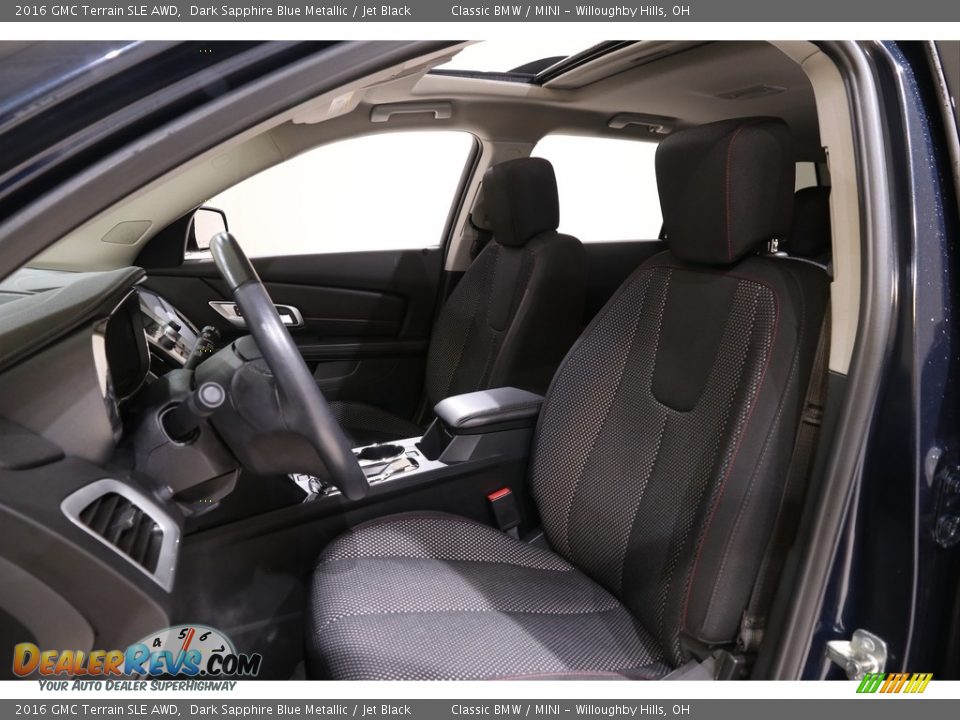 2016 GMC Terrain SLE AWD Dark Sapphire Blue Metallic / Jet Black Photo #5