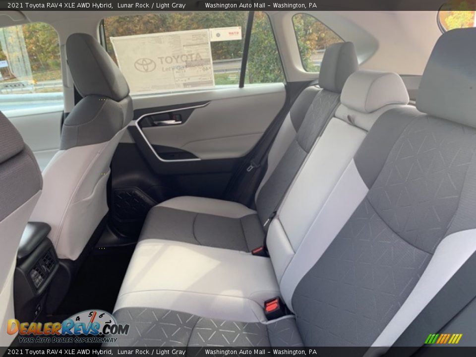 2021 Toyota RAV4 XLE AWD Hybrid Lunar Rock / Light Gray Photo #22