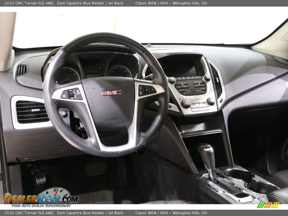 2016 GMC Terrain SLE AWD Dark Sapphire Blue Metallic / Jet Black Photo #6