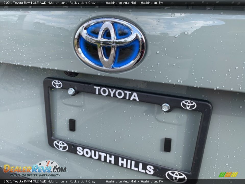 2021 Toyota RAV4 XLE AWD Hybrid Lunar Rock / Light Gray Photo #28