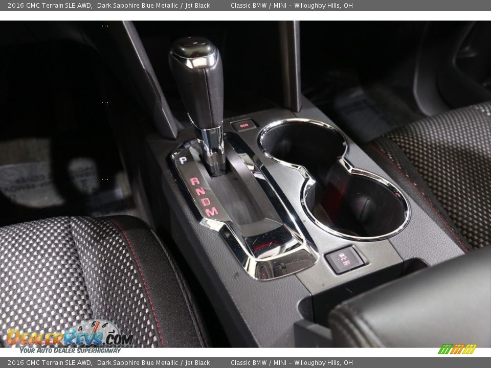 2016 GMC Terrain SLE AWD Dark Sapphire Blue Metallic / Jet Black Photo #12