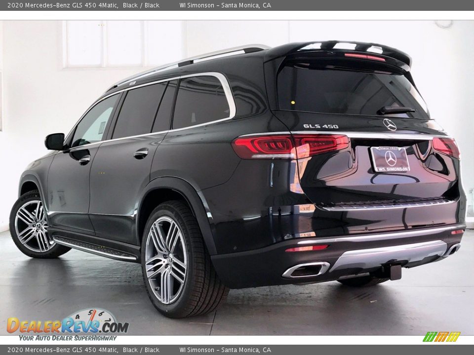 2020 Mercedes-Benz GLS 450 4Matic Black / Black Photo #2