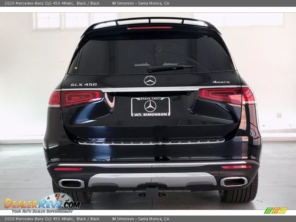 2020 Mercedes-Benz GLS 450 4Matic Black / Black Photo #3