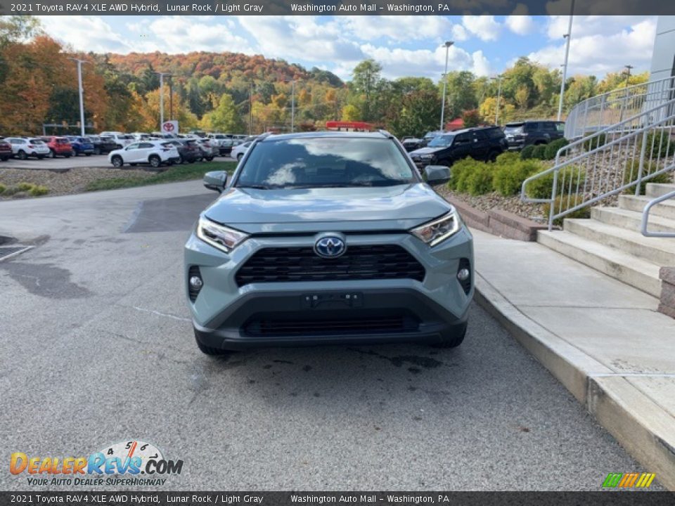 2021 Toyota RAV4 XLE AWD Hybrid Lunar Rock / Light Gray Photo #33