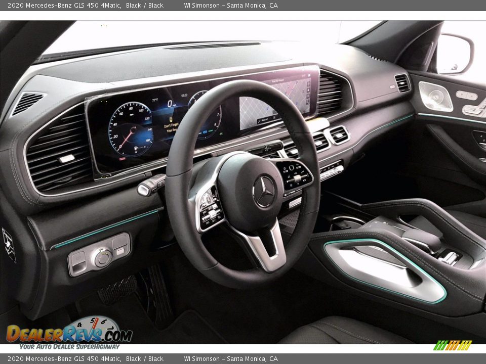 2020 Mercedes-Benz GLS 450 4Matic Black / Black Photo #4
