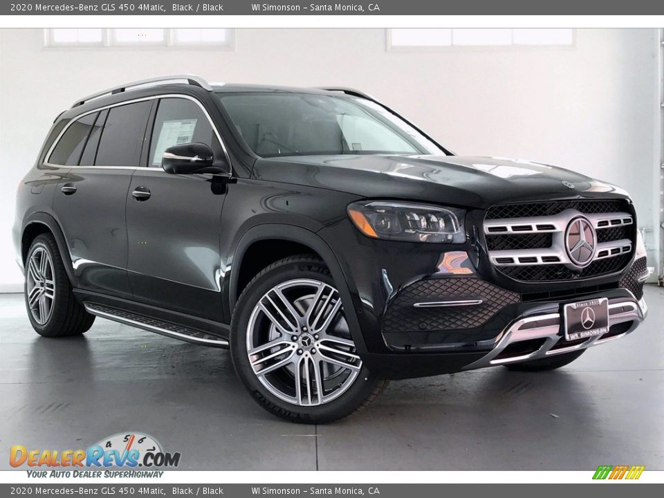 2020 Mercedes-Benz GLS 450 4Matic Black / Black Photo #10