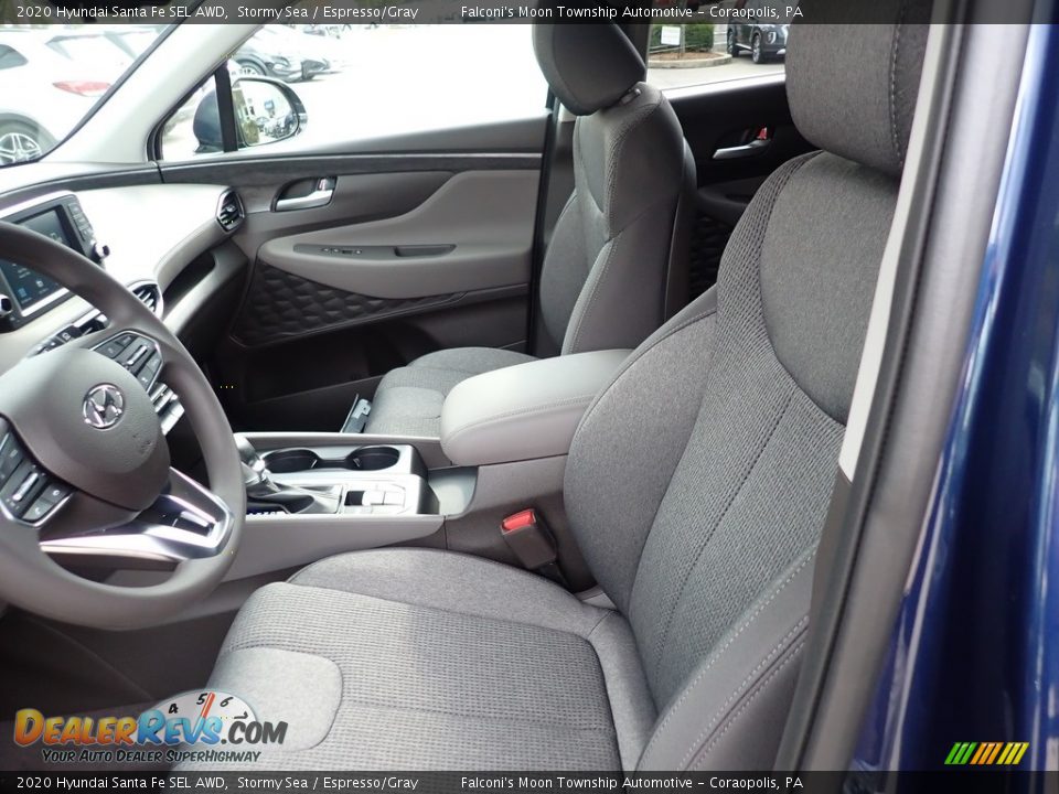 Front Seat of 2020 Hyundai Santa Fe SEL AWD Photo #11