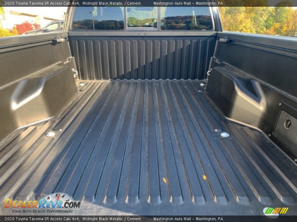 2020 Toyota Tacoma SR Access Cab 4x4 Midnight Black Metallic / Cement Photo #24