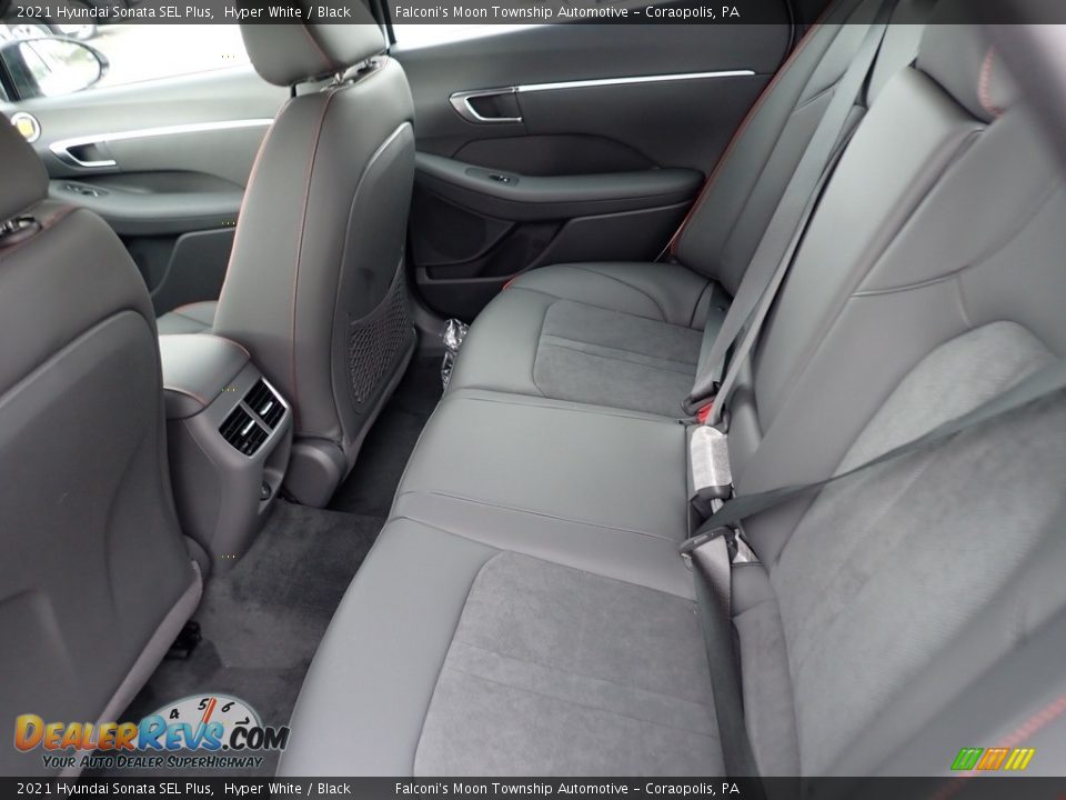 Rear Seat of 2021 Hyundai Sonata SEL Plus Photo #8