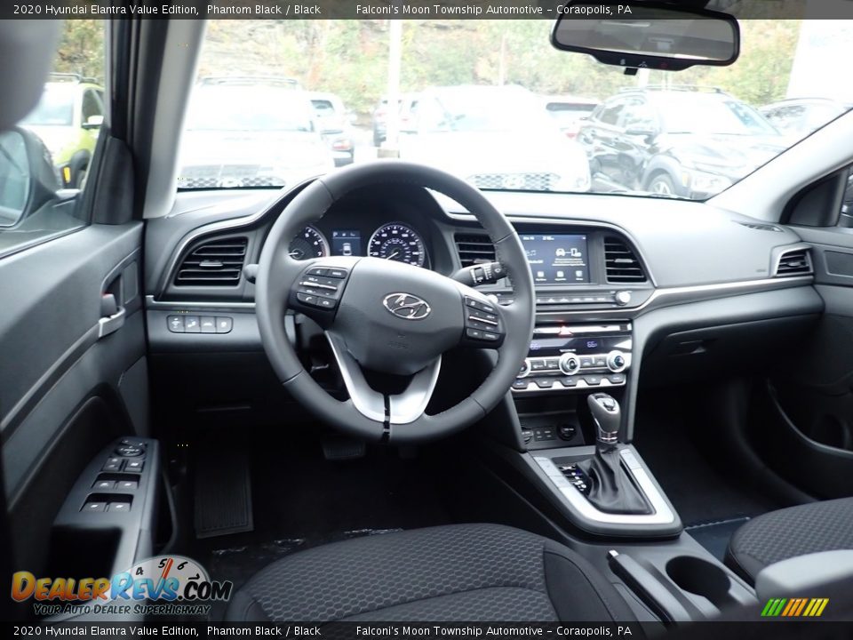 2020 Hyundai Elantra Value Edition Phantom Black / Black Photo #9