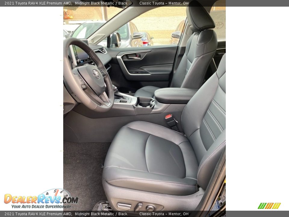 Front Seat of 2021 Toyota RAV4 XLE Premium AWD Photo #2