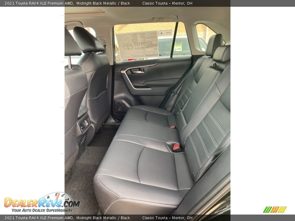 Rear Seat of 2021 Toyota RAV4 XLE Premium AWD Photo #3