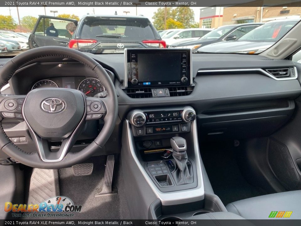 Black Interior - 2021 Toyota RAV4 XLE Premium AWD Photo #4