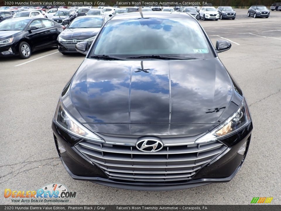 2020 Hyundai Elantra Value Edition Phantom Black / Gray Photo #4