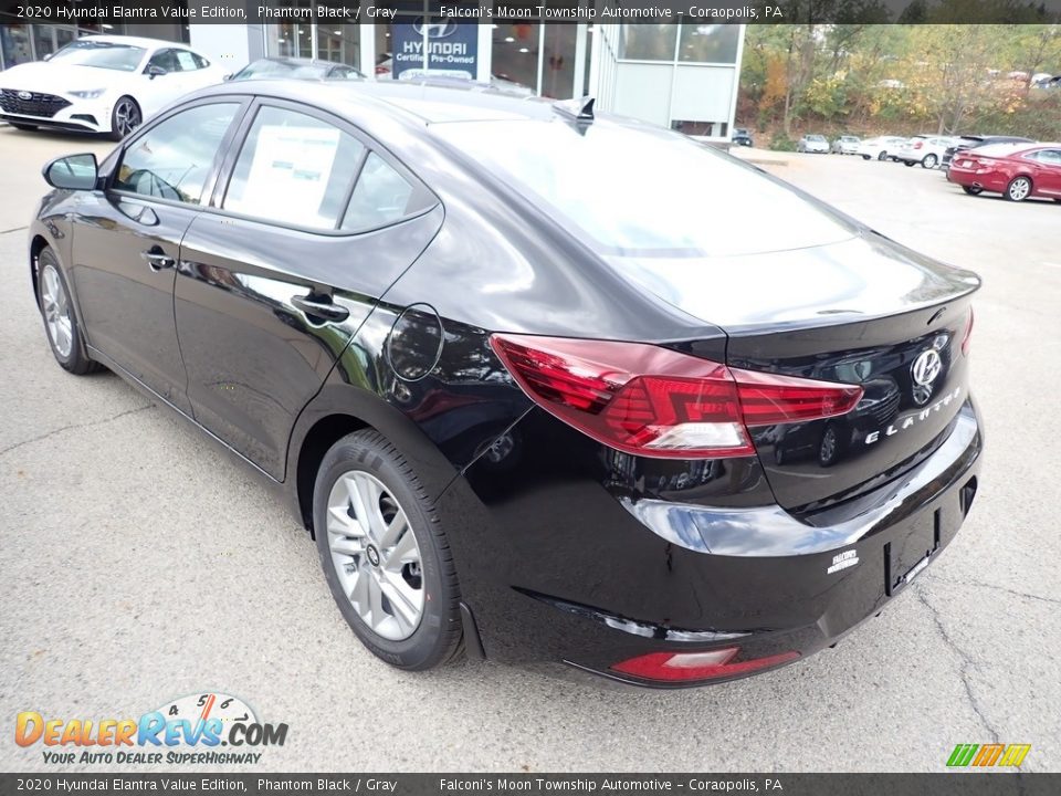 2020 Hyundai Elantra Value Edition Phantom Black / Gray Photo #6