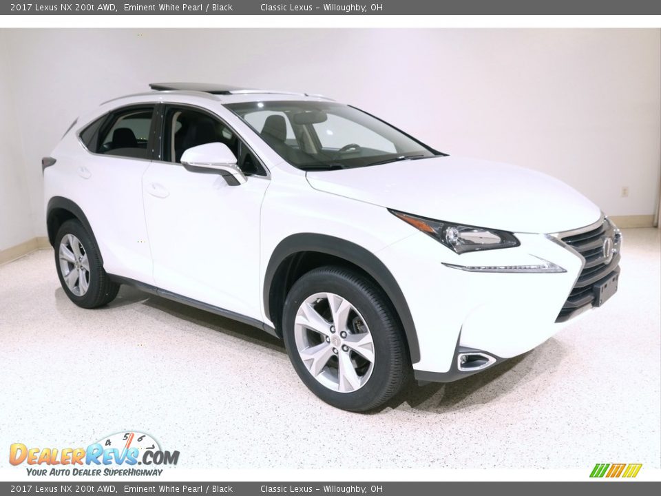 2017 Lexus NX 200t AWD Eminent White Pearl / Black Photo #1