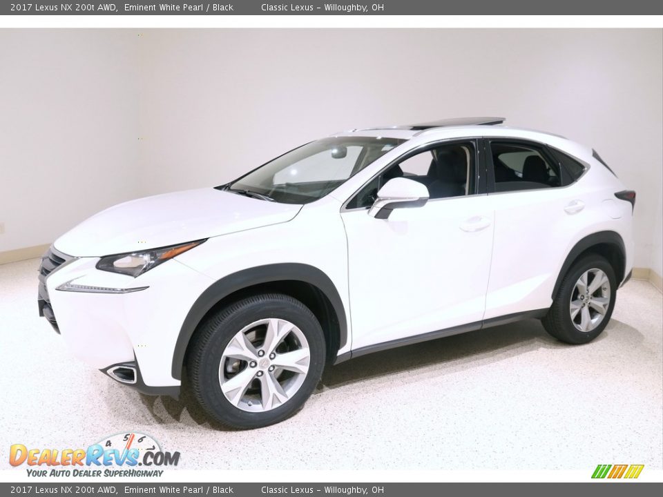 2017 Lexus NX 200t AWD Eminent White Pearl / Black Photo #3