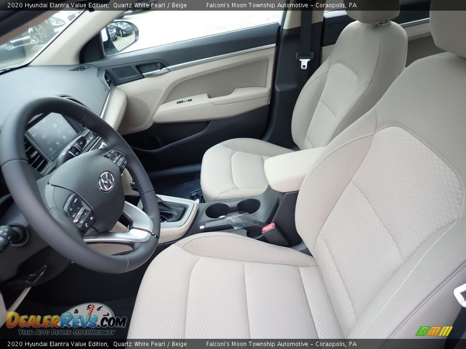 Front Seat of 2020 Hyundai Elantra Value Edition Photo #11