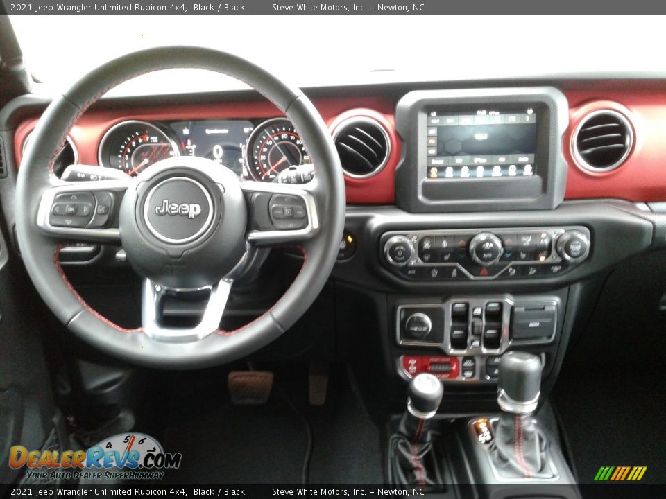 2021 Jeep Wrangler Unlimited Rubicon 4x4 Black / Black Photo #16