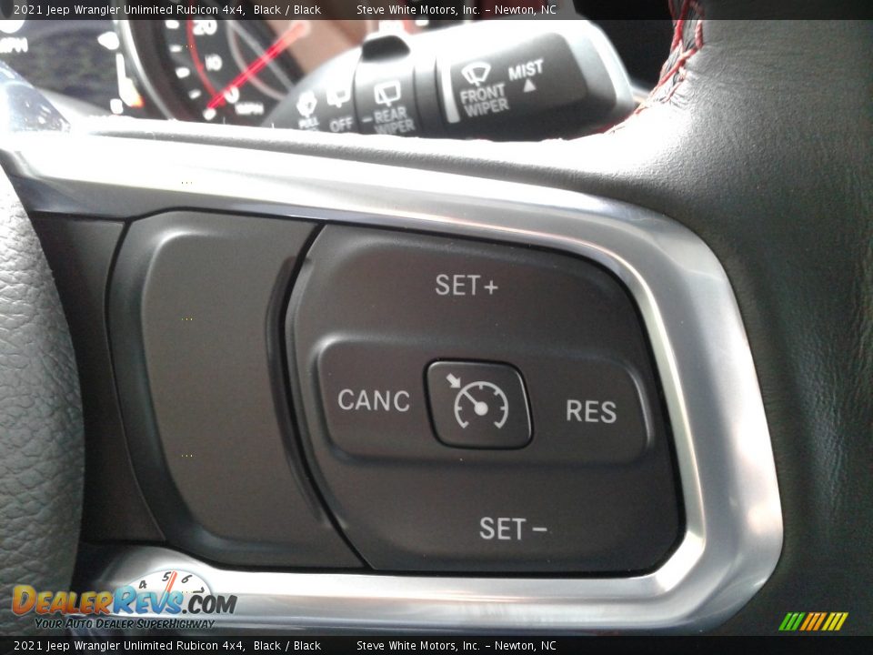 2021 Jeep Wrangler Unlimited Rubicon 4x4 Steering Wheel Photo #18