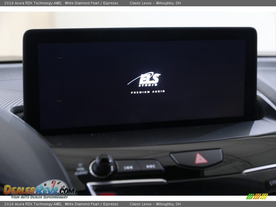 2019 Acura RDX Technology AWD White Diamond Pearl / Espresso Photo #13