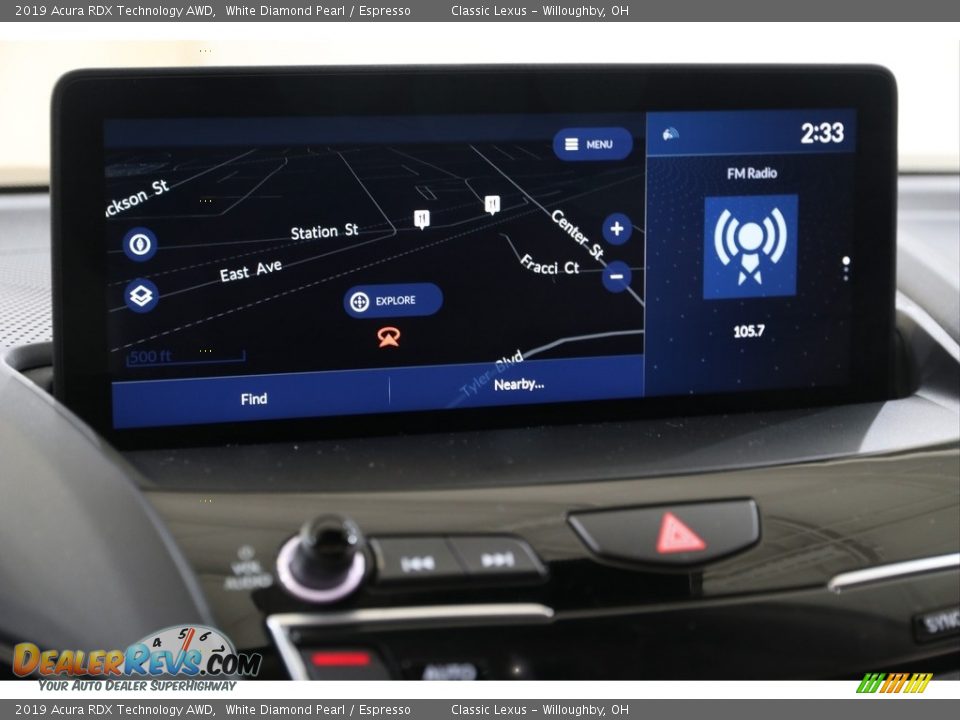 2019 Acura RDX Technology AWD White Diamond Pearl / Espresso Photo #15