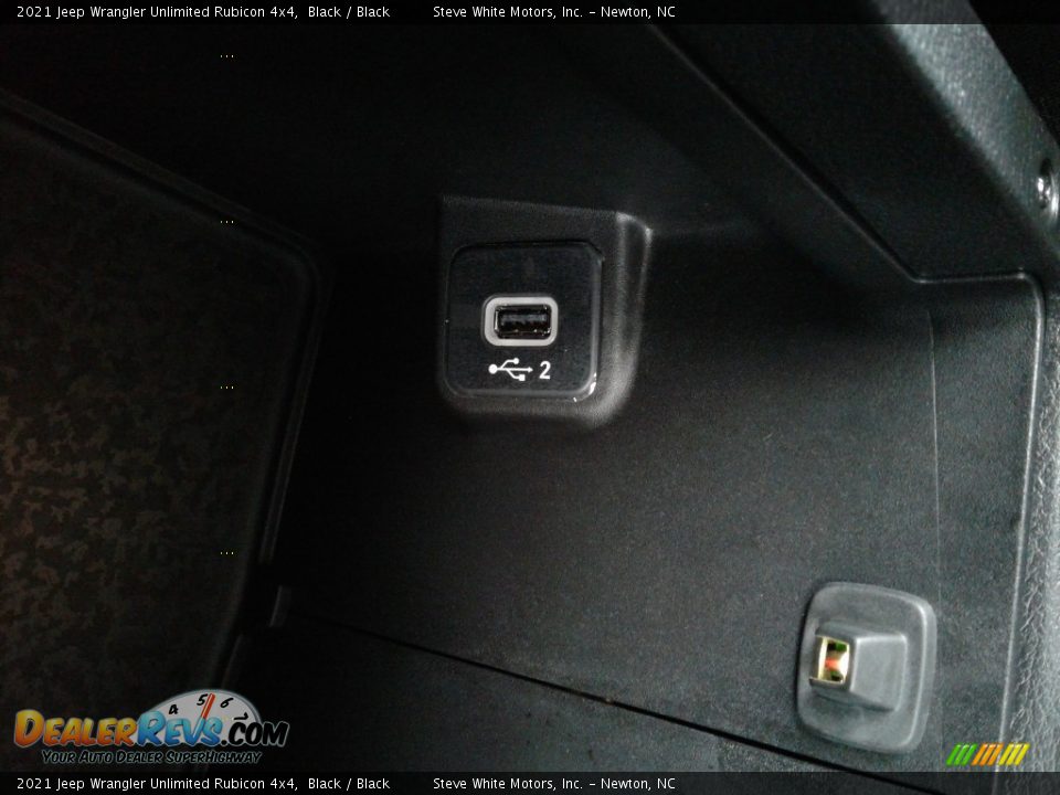 2021 Jeep Wrangler Unlimited Rubicon 4x4 Black / Black Photo #25