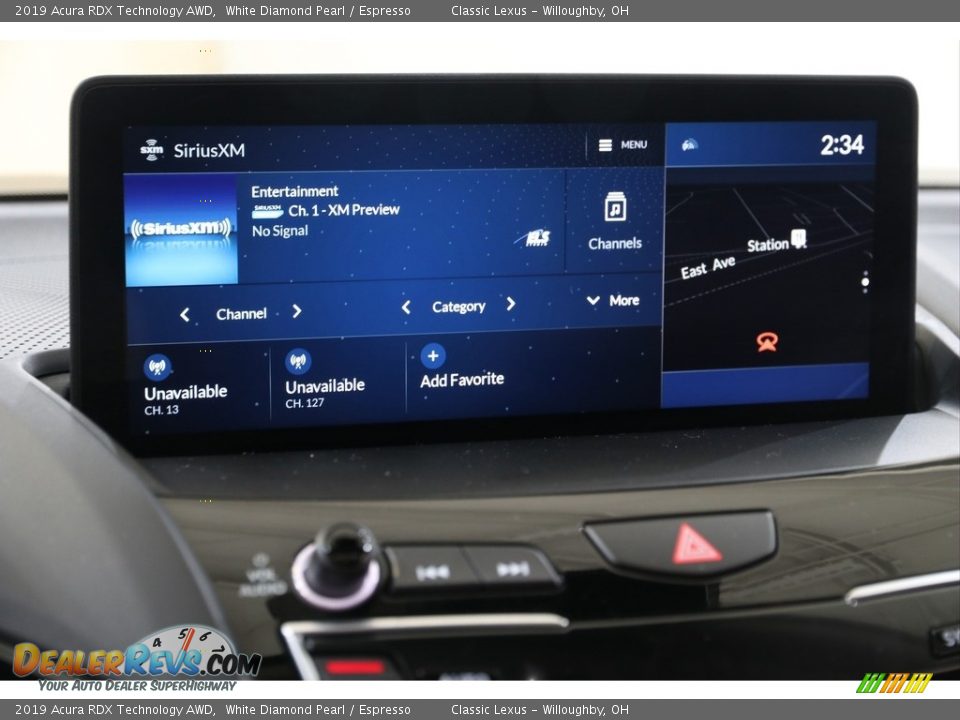 2019 Acura RDX Technology AWD White Diamond Pearl / Espresso Photo #19