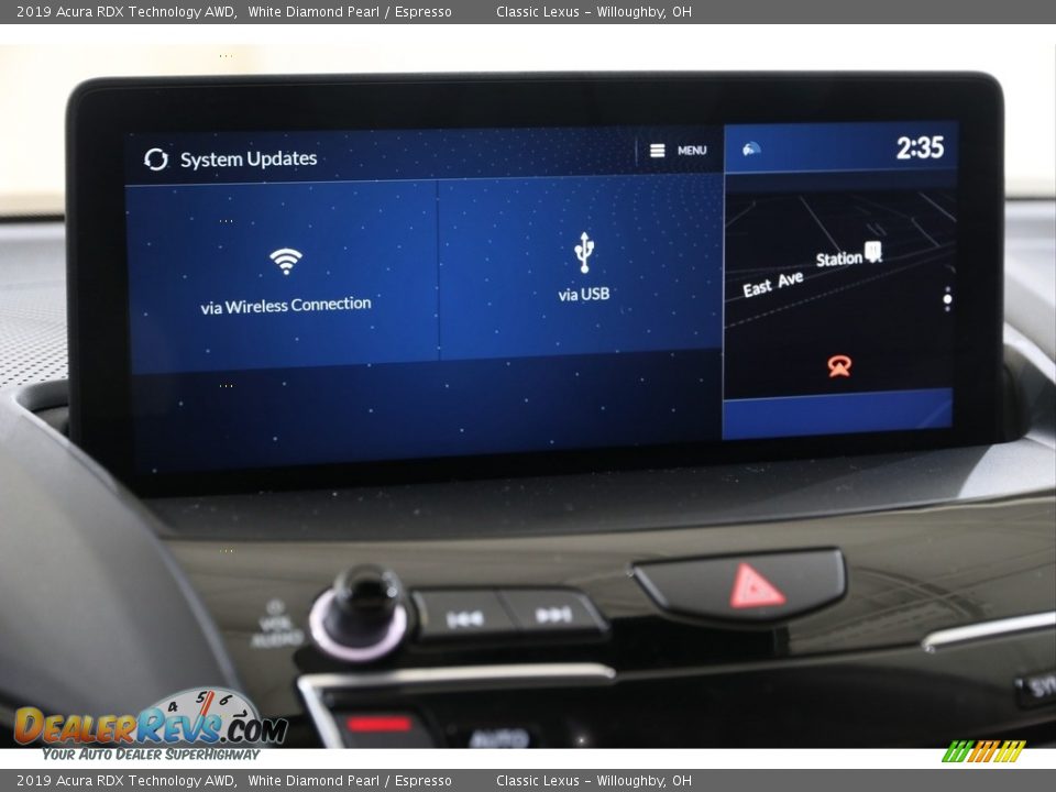 2019 Acura RDX Technology AWD White Diamond Pearl / Espresso Photo #20